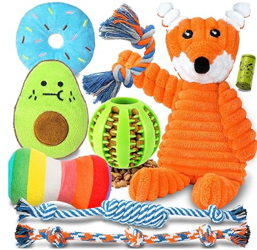 9-Pack Puppy Toys Set