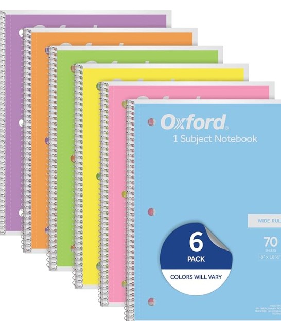Oxford notebooks deal preview