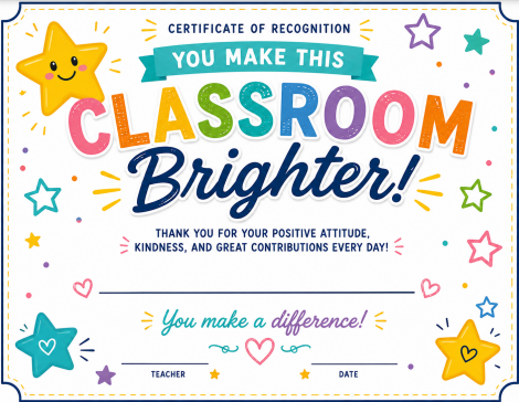 Classroom Brighter Award preview