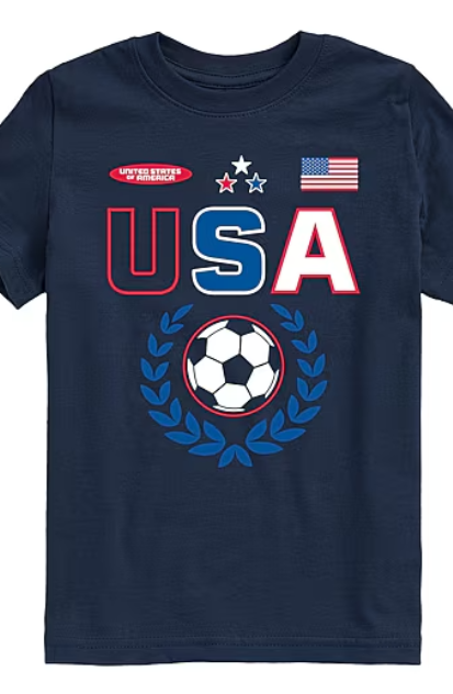 USA Soccer Boys Graphic T-Shirt