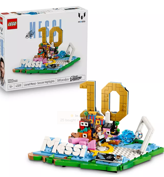 LEGO Editions Lionel Messi Soccer Highlights