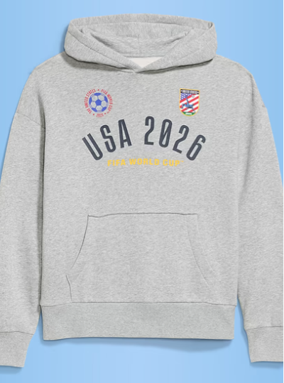 FIFA World Cup 26 USA Pullover Hoodie for Men