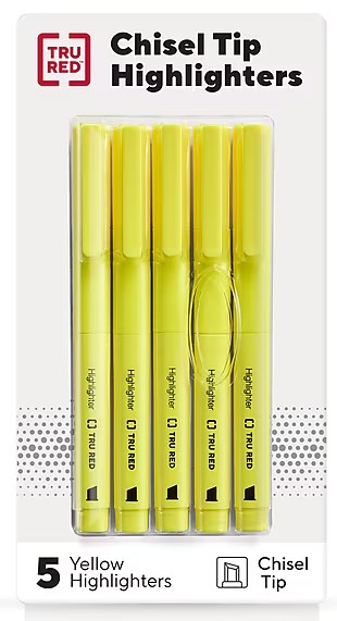 TRU RED Highlighters deal preview