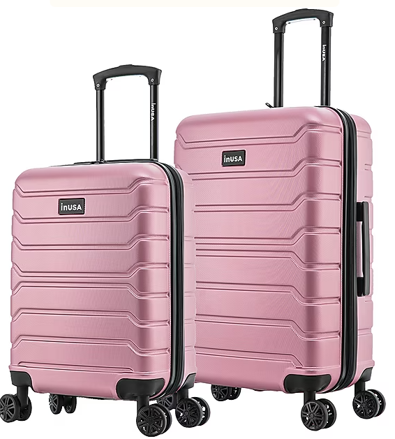 inUSA Trend 2-Piece Hardside Spinner Luggage Set