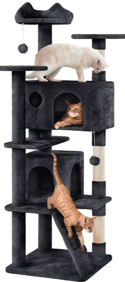 70.1" Multi Level Cat Tree